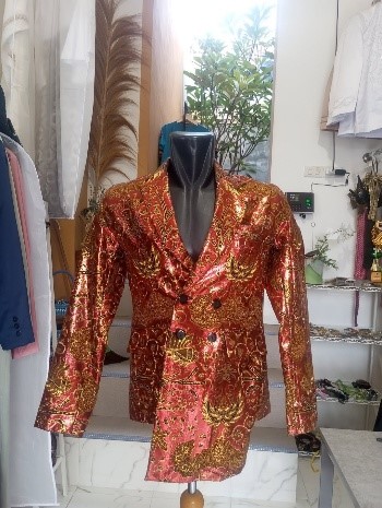 Blazer Batik Glossy