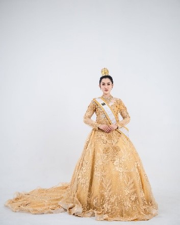 Gown Gold Pengantin