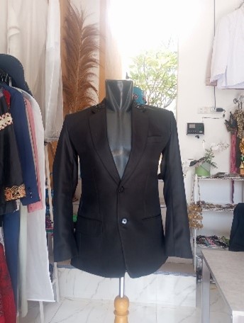Blazer Formal Hitam